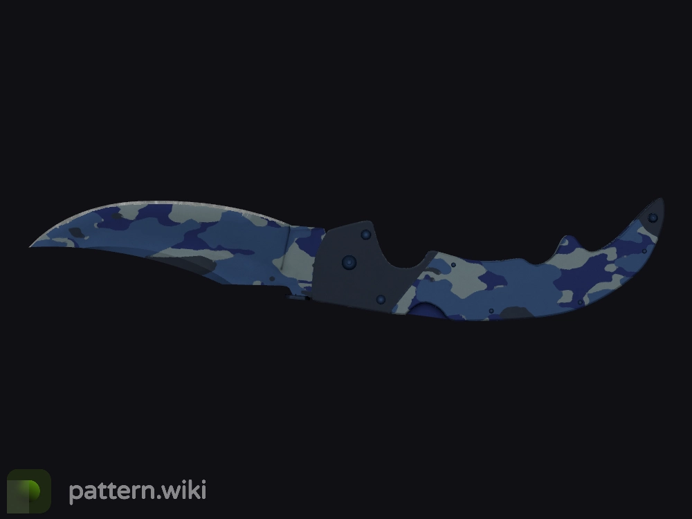 Falchion Knife Bright Water seed 215