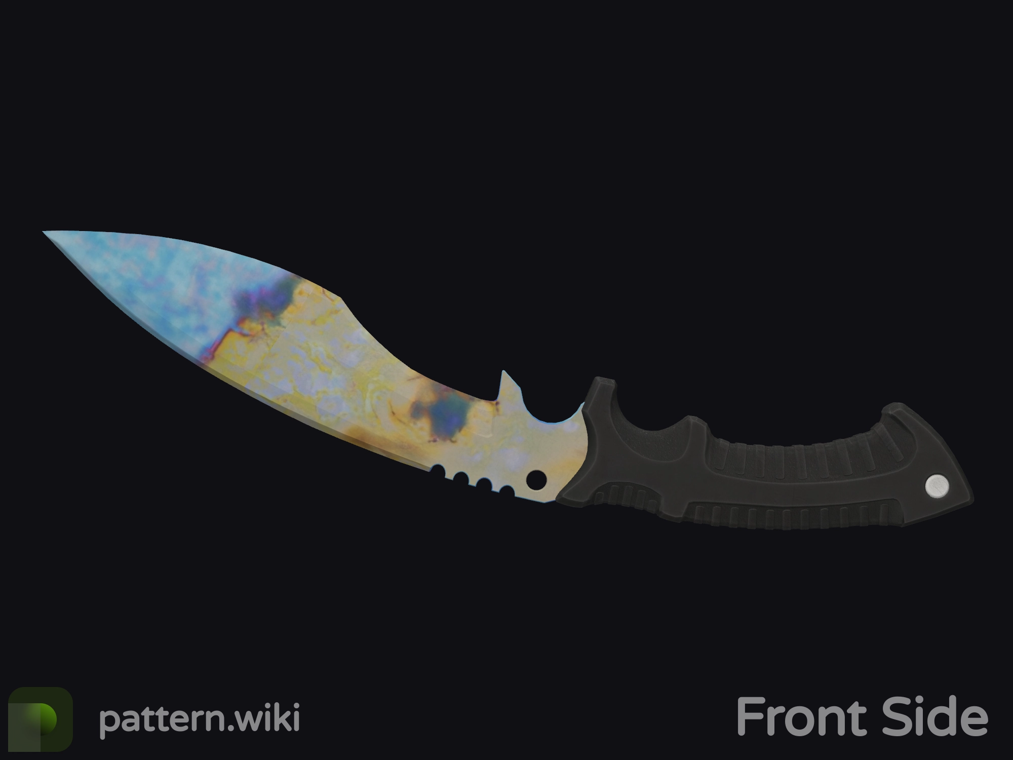 Kukri Knife Case Hardened seed 179