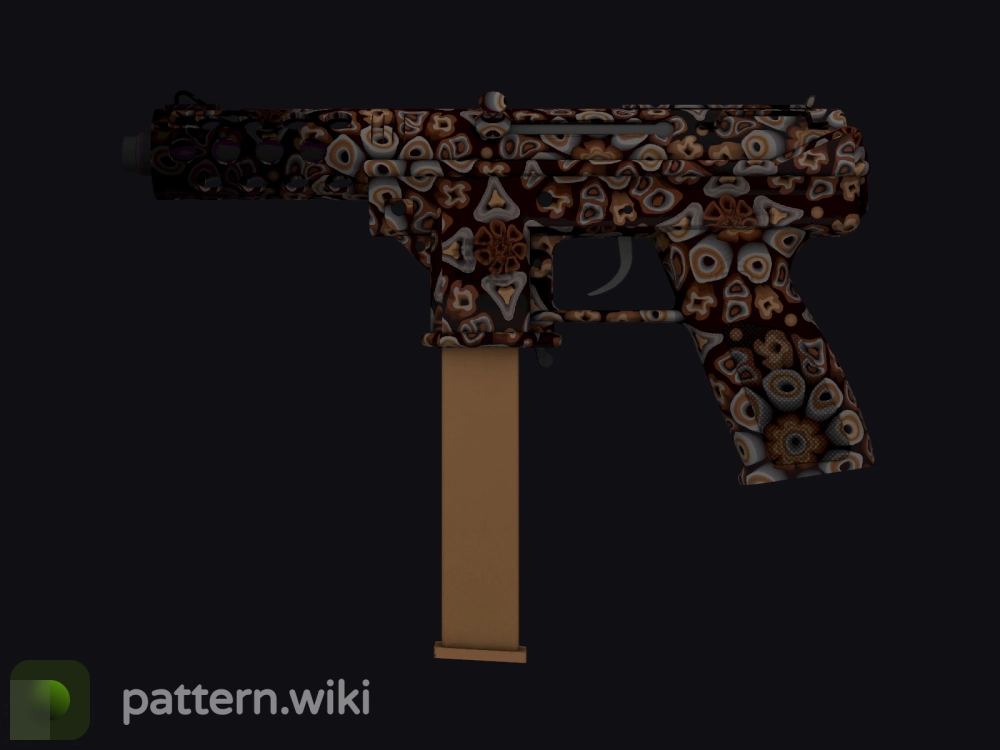 Tec-9 Orange Murano seed 163