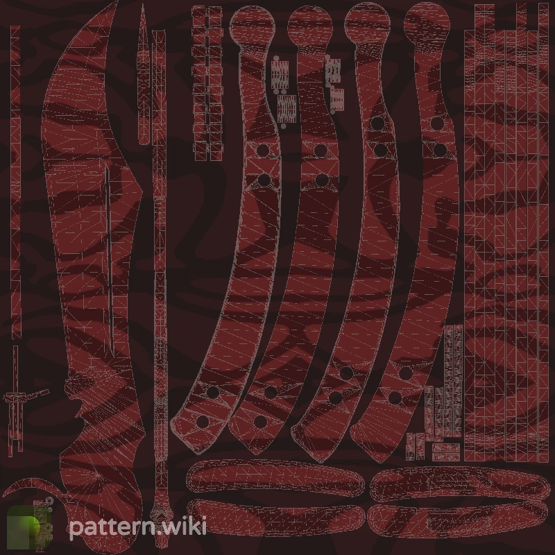 Butterfly Knife Slaughter seed 791 pattern template