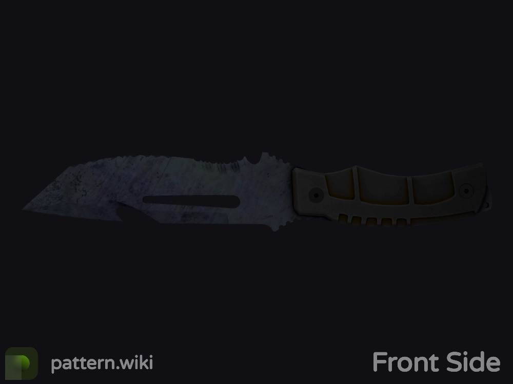 Survival Knife Blue Steel seed 453