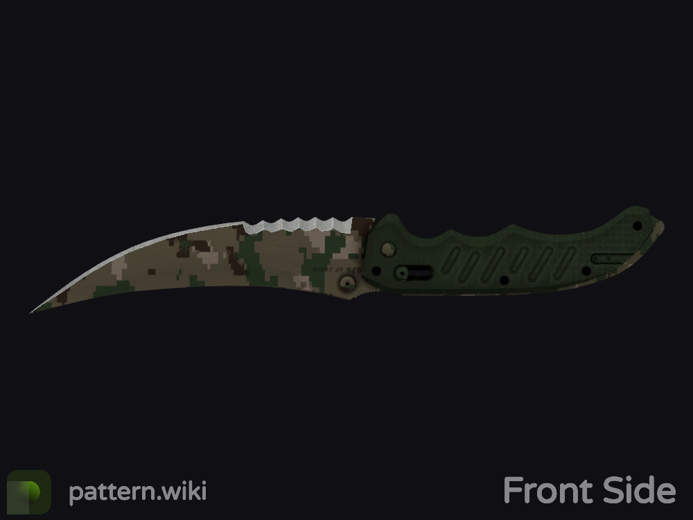 Flip Knife Forest DDPAT seed 758