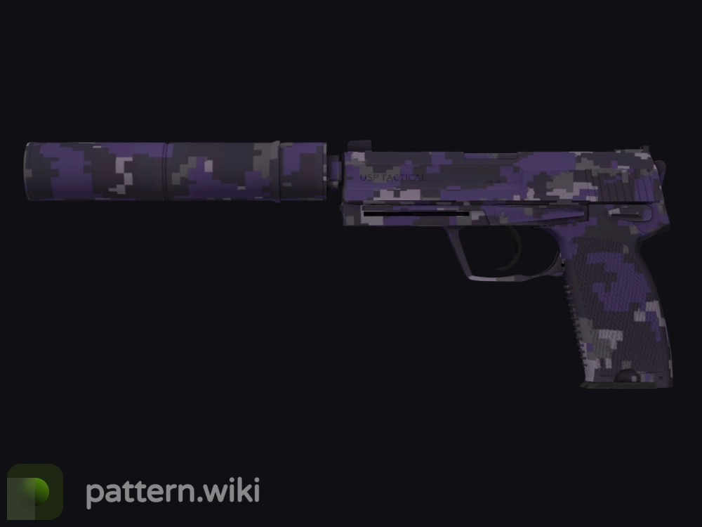 USP-S Purple DDPAT seed 464