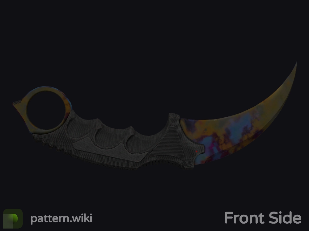 Karambit Case Hardened seed 412