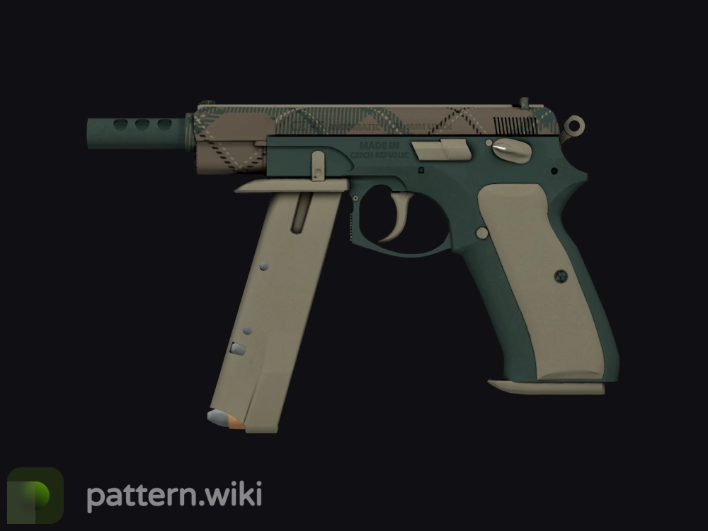 CZ75-Auto Green Plaid seed 907