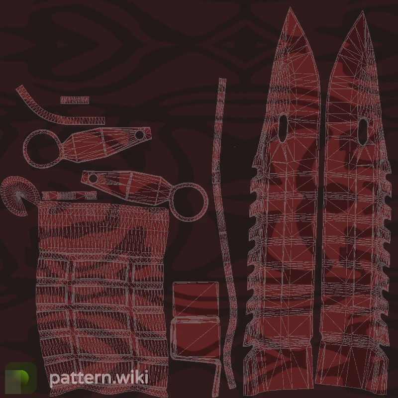 M9 Bayonet Slaughter seed 592 pattern template