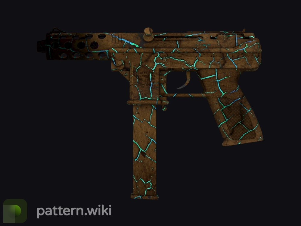 Tec-9 Cracked Opal seed 104