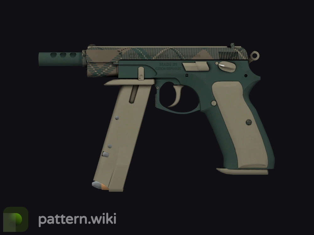 CZ75-Auto Green Plaid seed 733