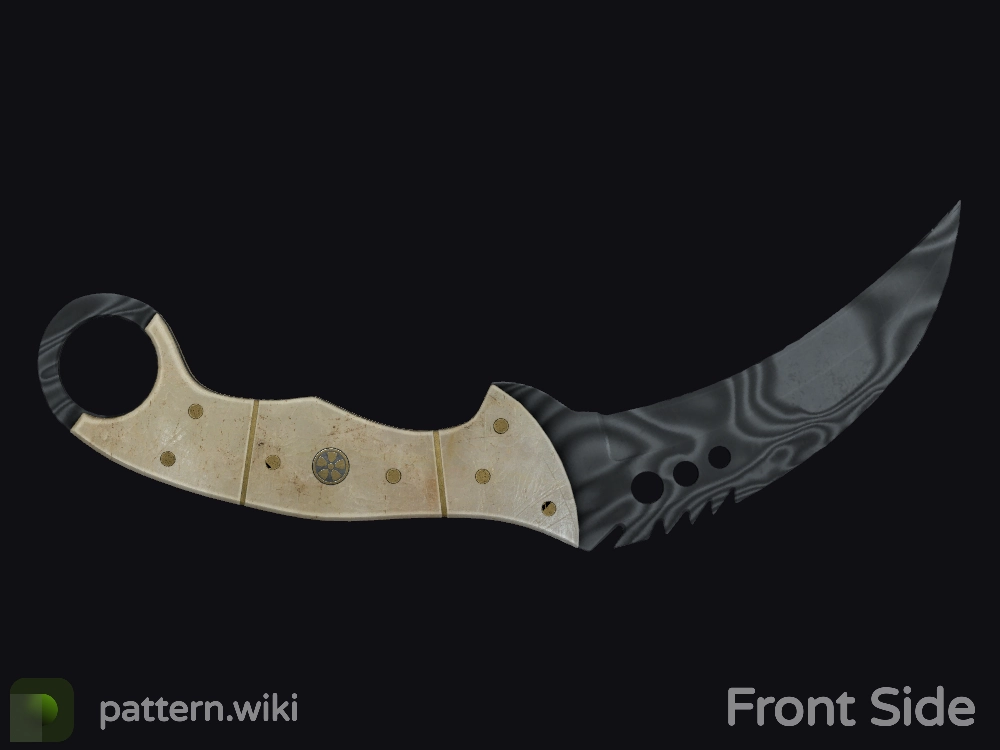 Talon Knife Damascus Steel seed 494