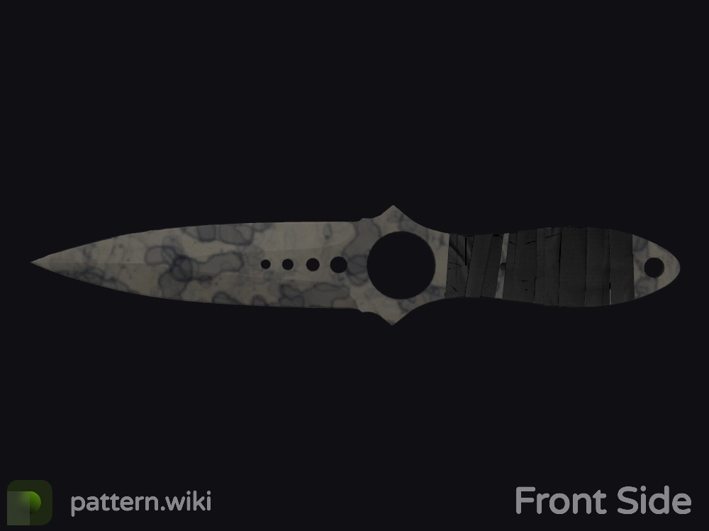 Skeleton Knife Stained seed 965