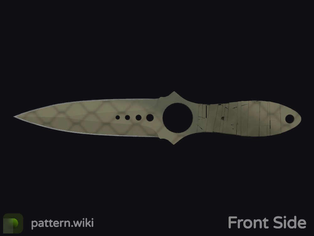 Skeleton Knife Safari Mesh seed 329