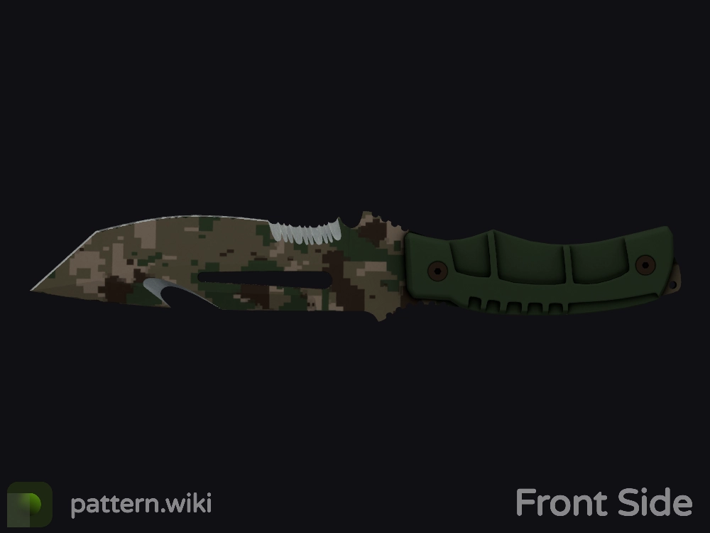 Survival Knife Forest DDPAT seed 538