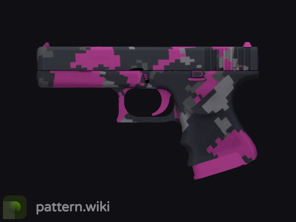 Glock-18 Pink DDPAT seed 87