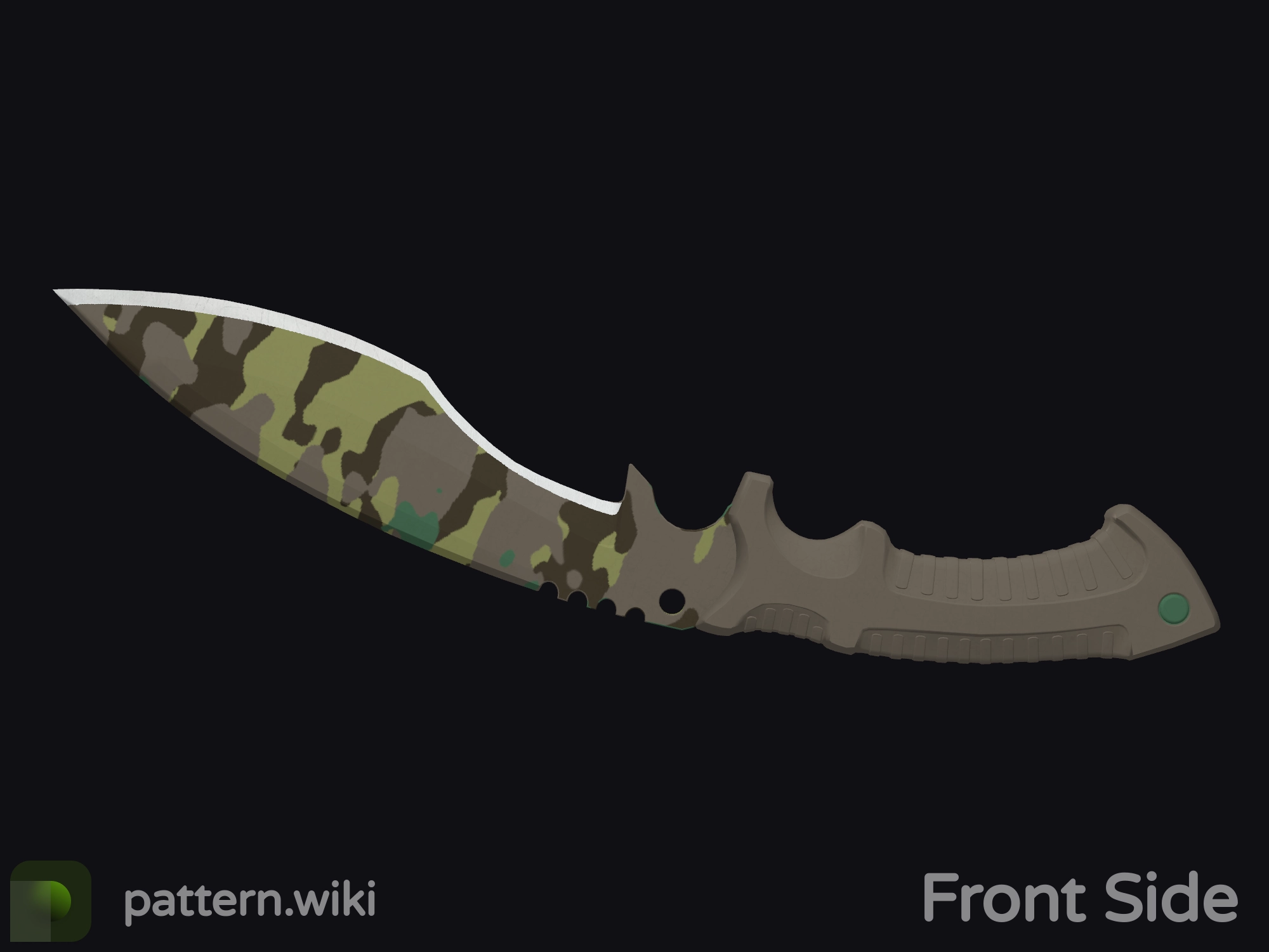 Kukri Knife Boreal Forest seed 637