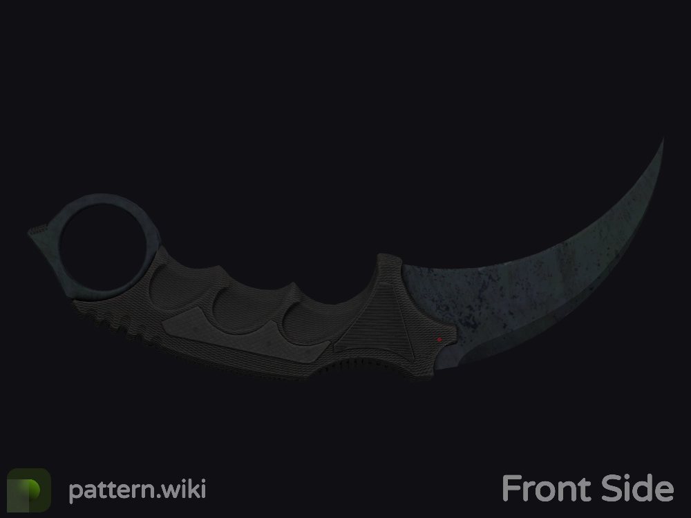 Karambit Blue Steel seed 447