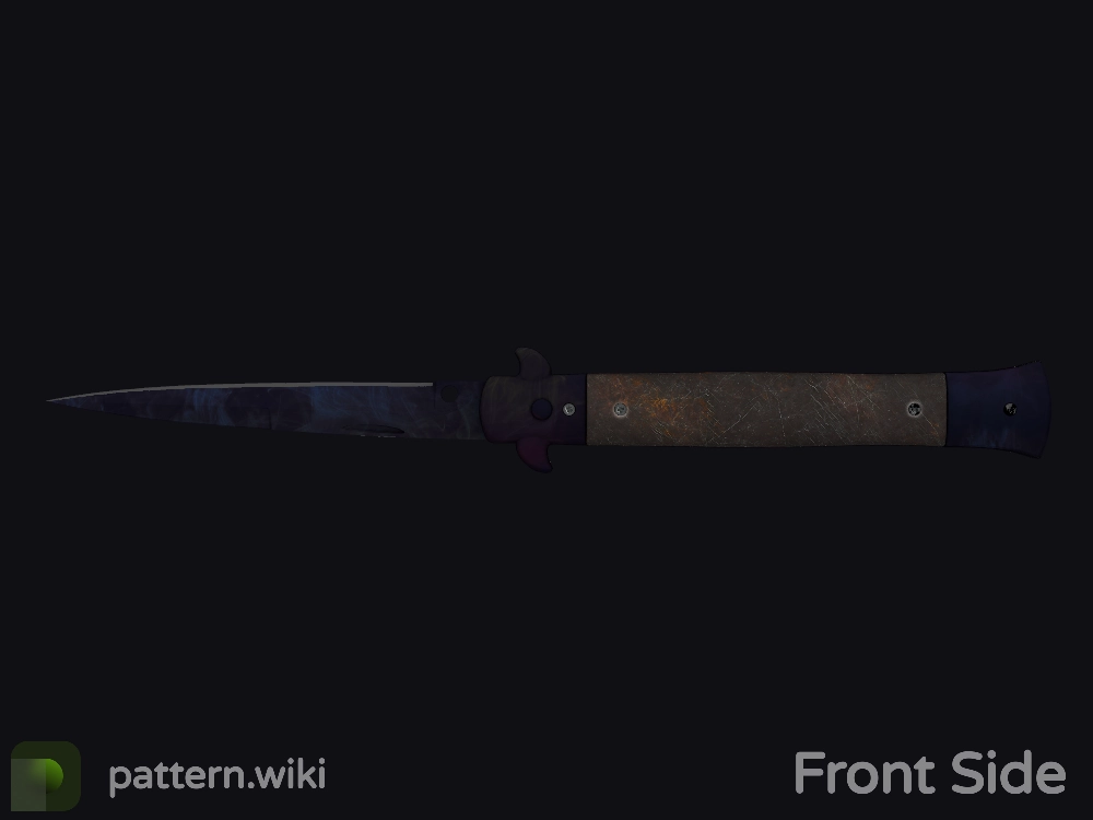 Stiletto Knife Doppler seed 41