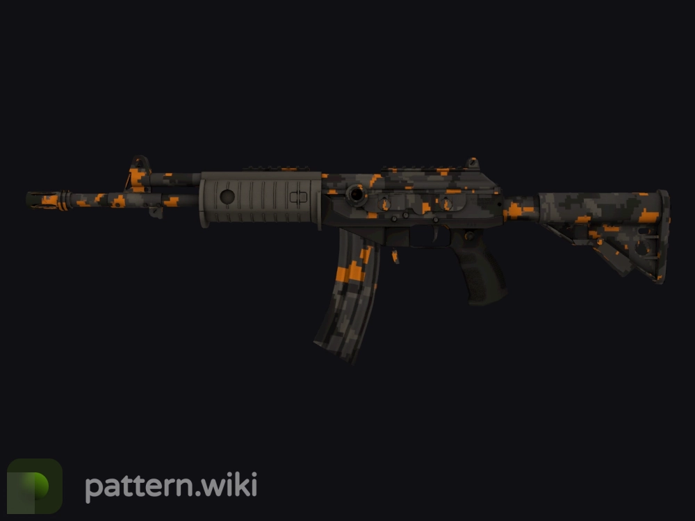 Galil AR Orange DDPAT seed 254