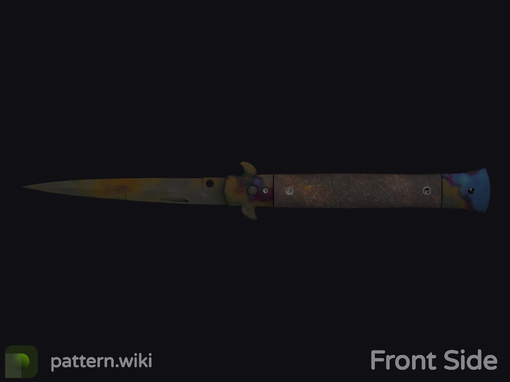 Stiletto Knife Case Hardened seed 137