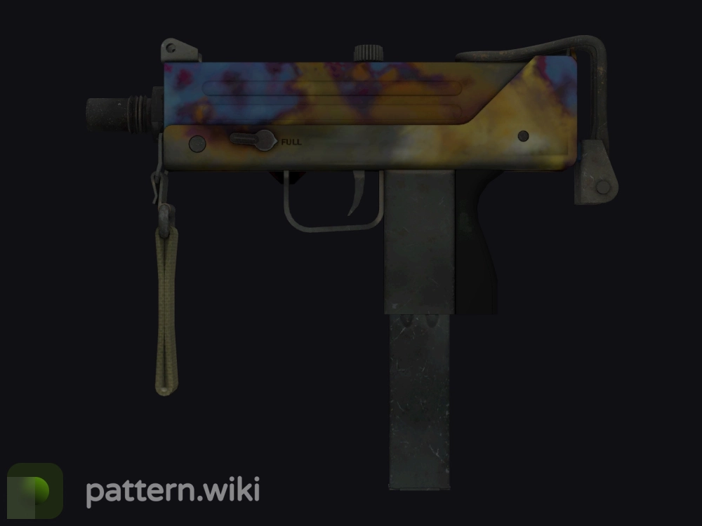 MAC-10 Case Hardened seed 482