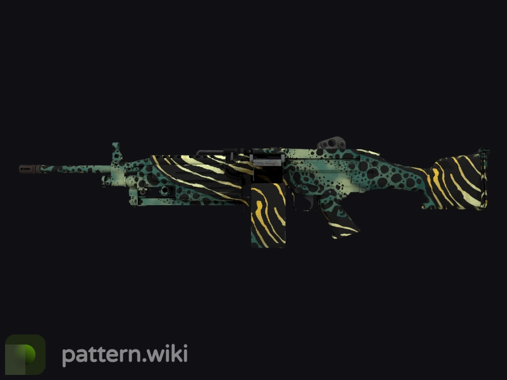 M249 Emerald Poison Dart seed 622