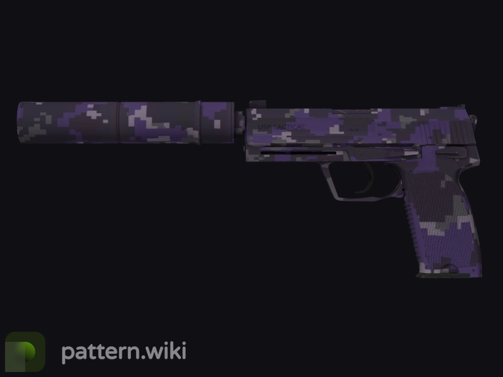 USP-S Purple DDPAT seed 85