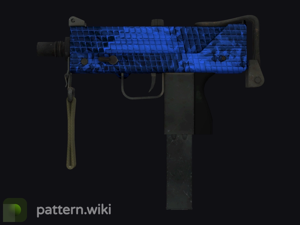 MAC-10 Lapis Gator seed 121