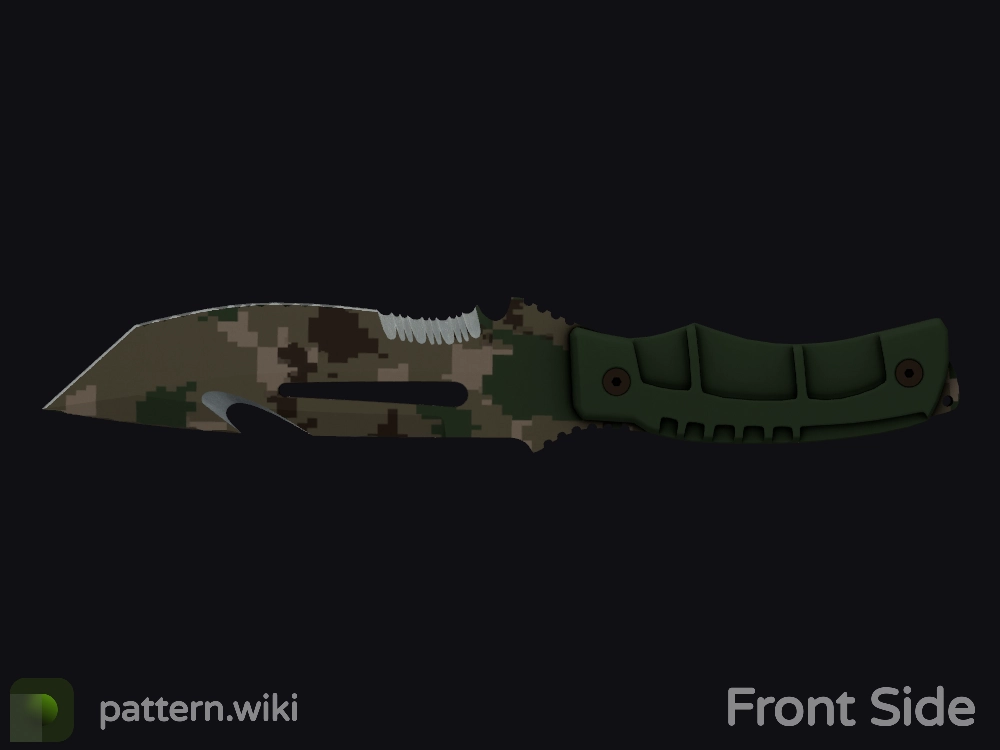 Survival Knife Forest DDPAT seed 454