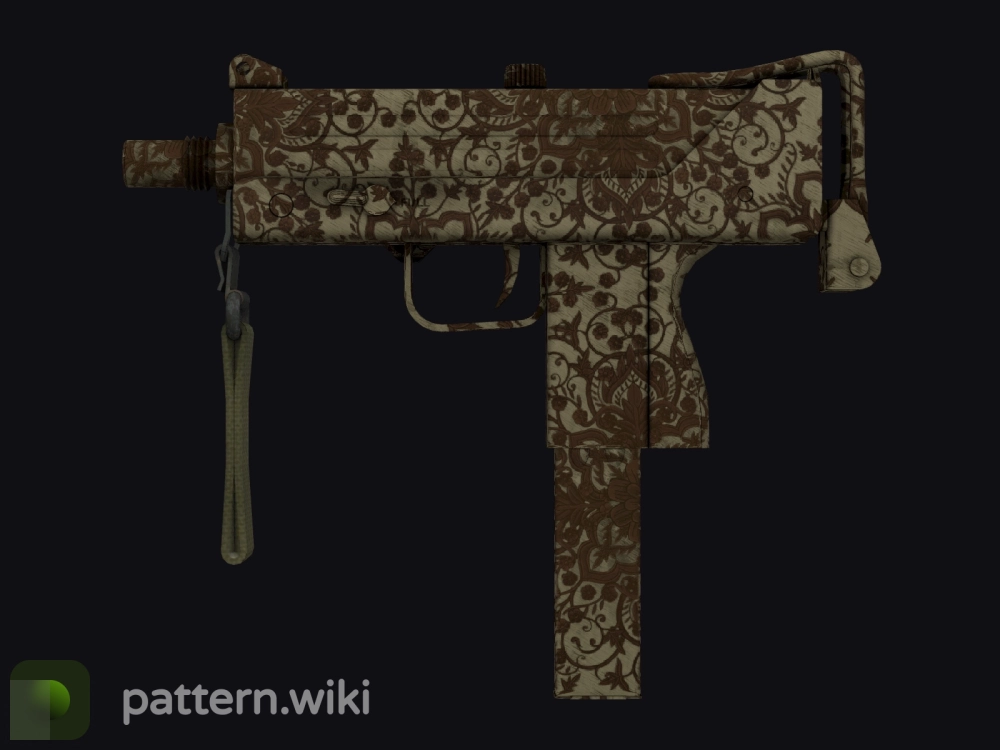 MAC-10 Sienna Damask seed 387