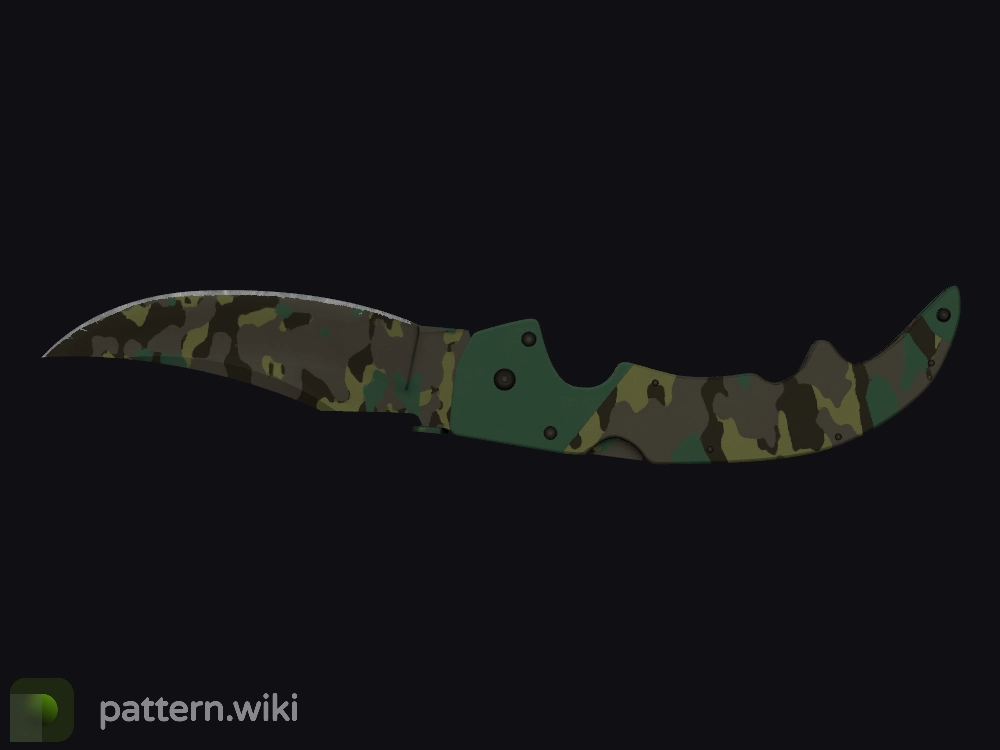 Falchion Knife Boreal Forest seed 736