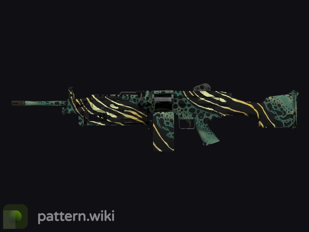 M249 Emerald Poison Dart seed 783