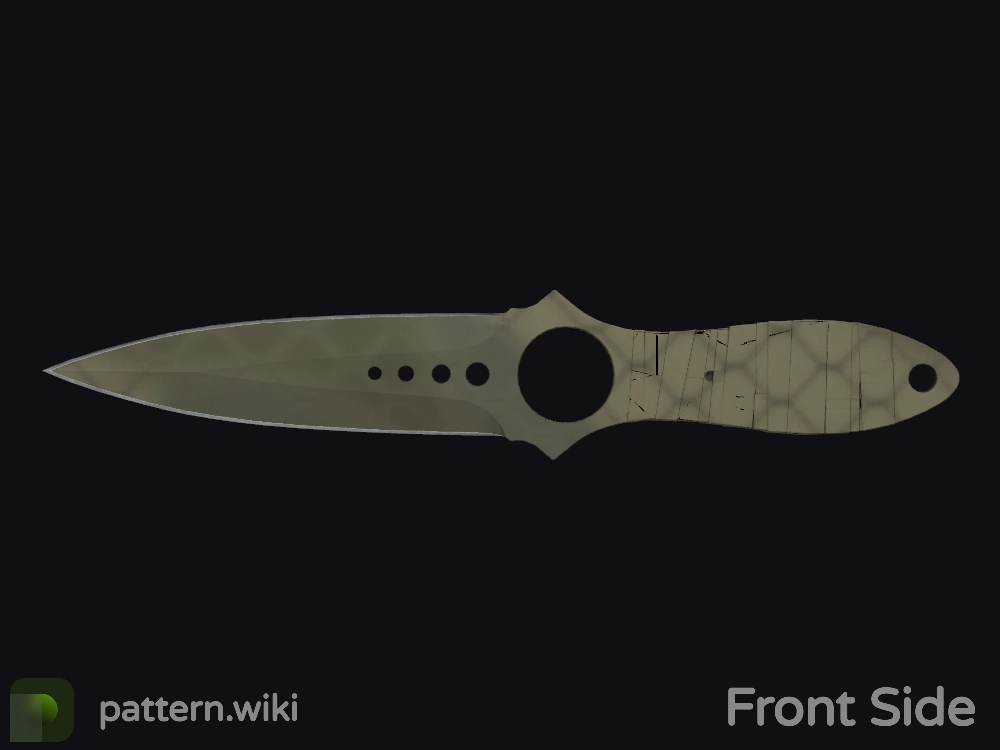 Skeleton Knife Safari Mesh seed 647