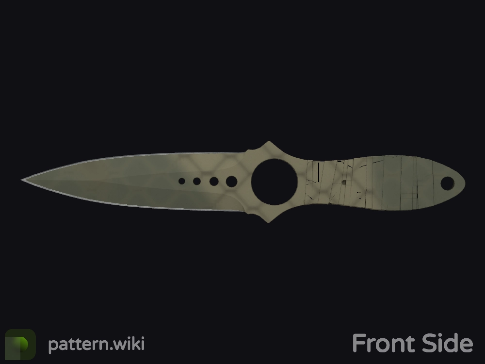 Skeleton Knife Safari Mesh seed 822