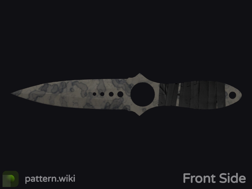 Skeleton Knife Stained seed 765