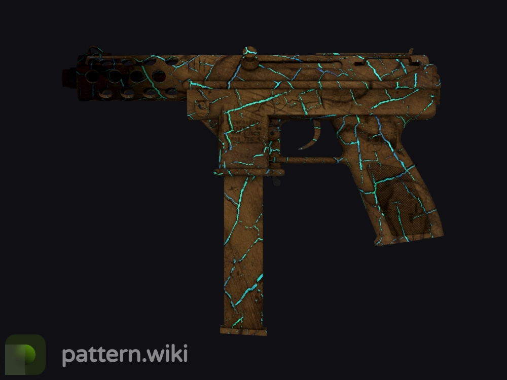 Tec-9 Cracked Opal seed 953