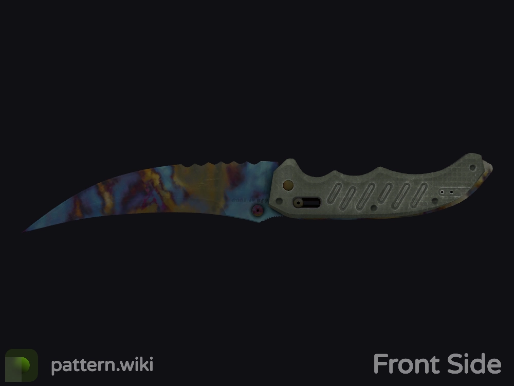 Flip Knife Case Hardened seed 352