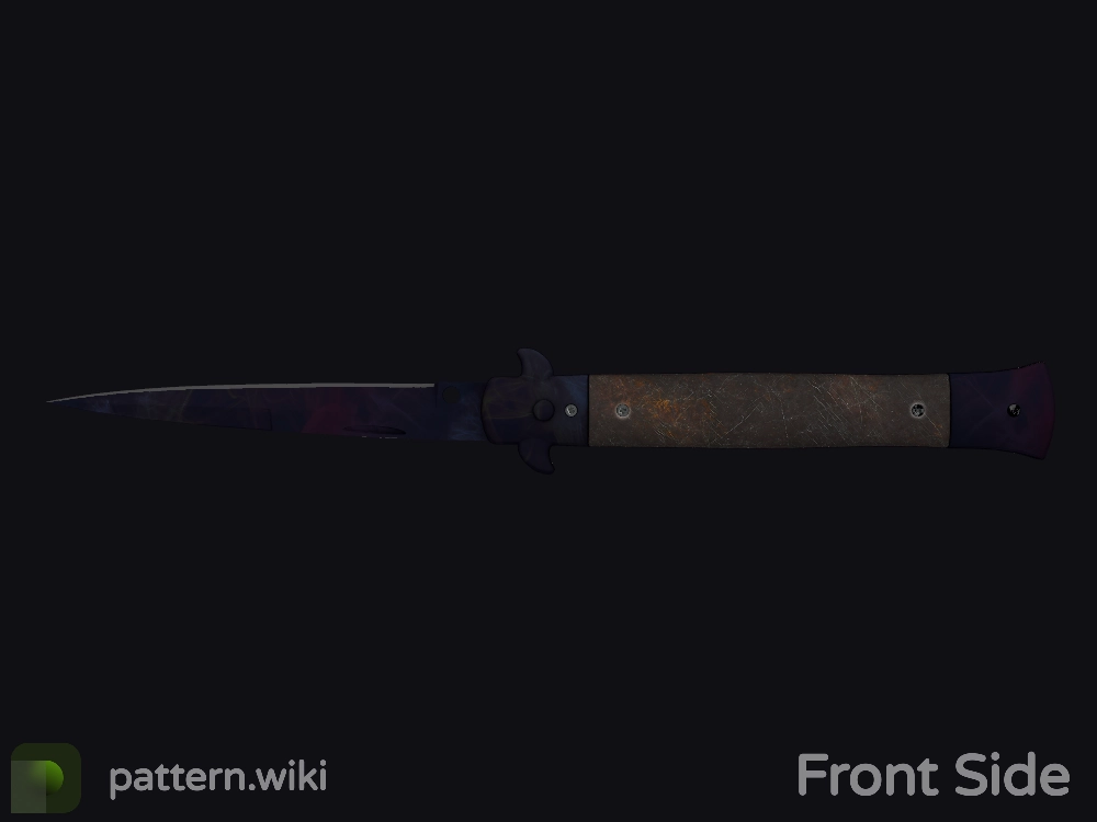 Stiletto Knife Doppler seed 210