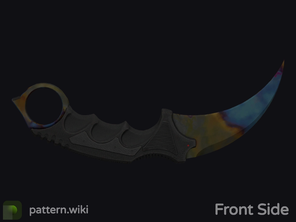 Karambit Case Hardened seed 640