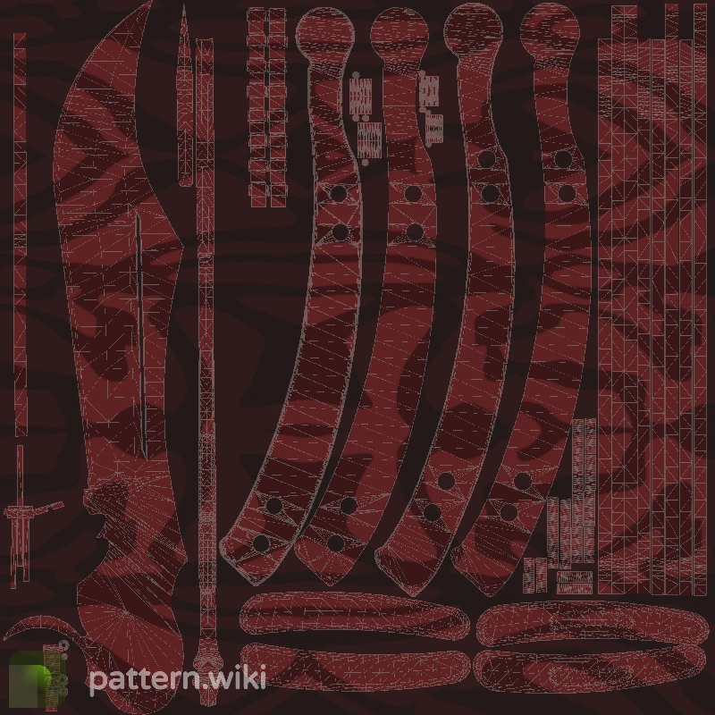 Butterfly Knife Slaughter seed 46 pattern template