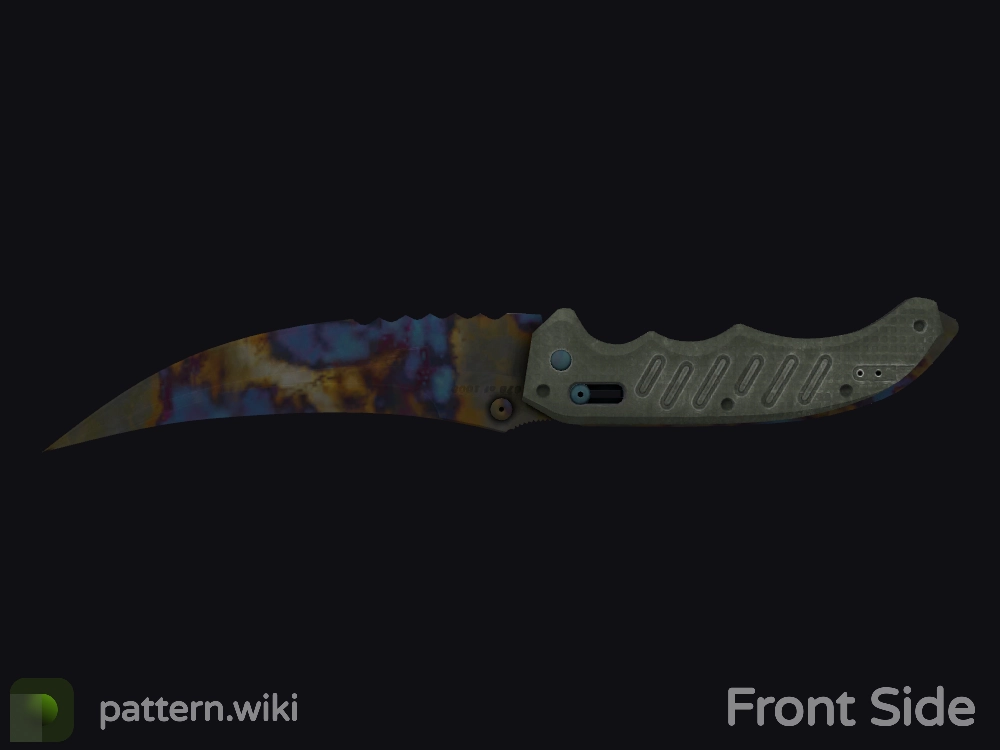 Flip Knife Case Hardened seed 633