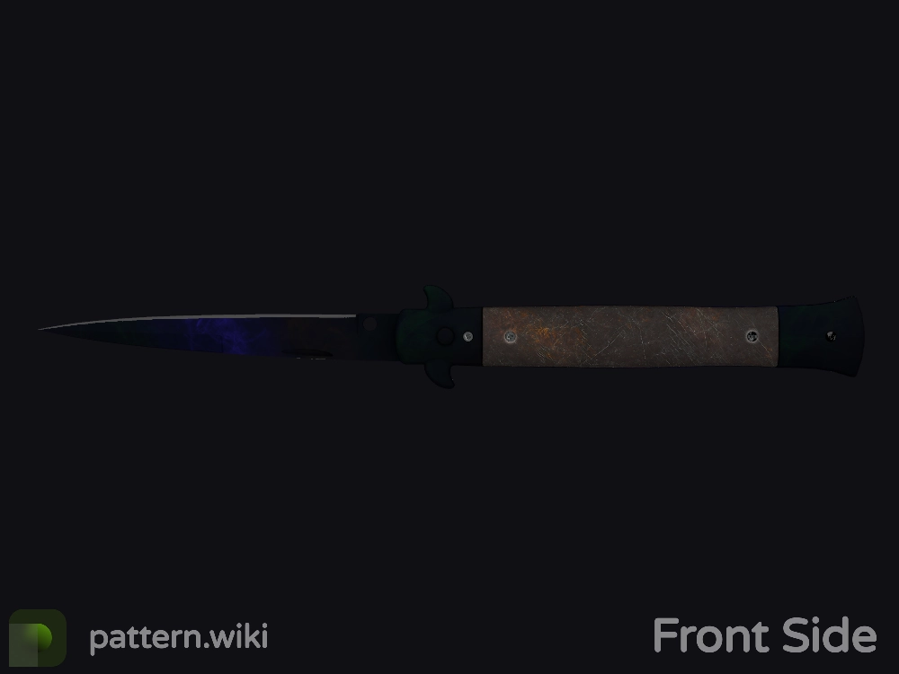 Stiletto Knife Doppler seed 673