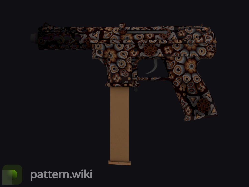 Tec-9 Orange Murano seed 440