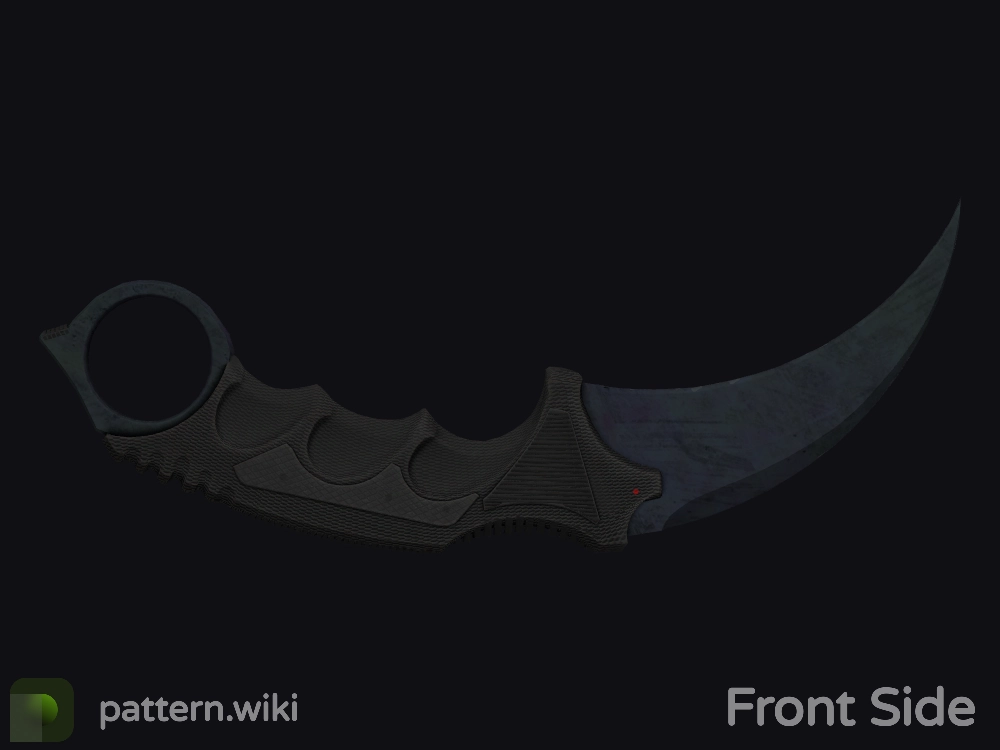 Karambit Blue Steel seed 54