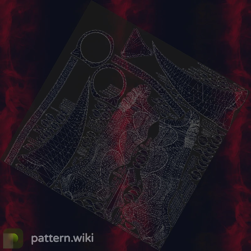 Karambit Doppler seed 456 pattern template