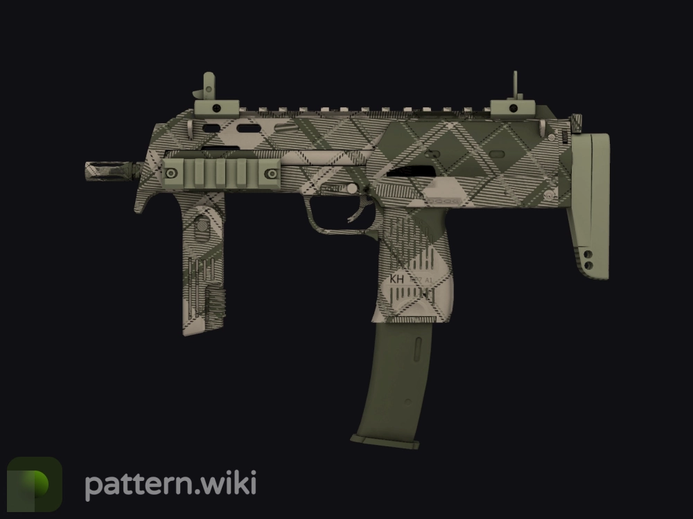 MP7 Olive Plaid seed 310