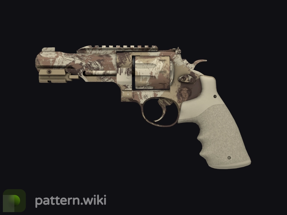 R8 Revolver Desert Brush seed 365