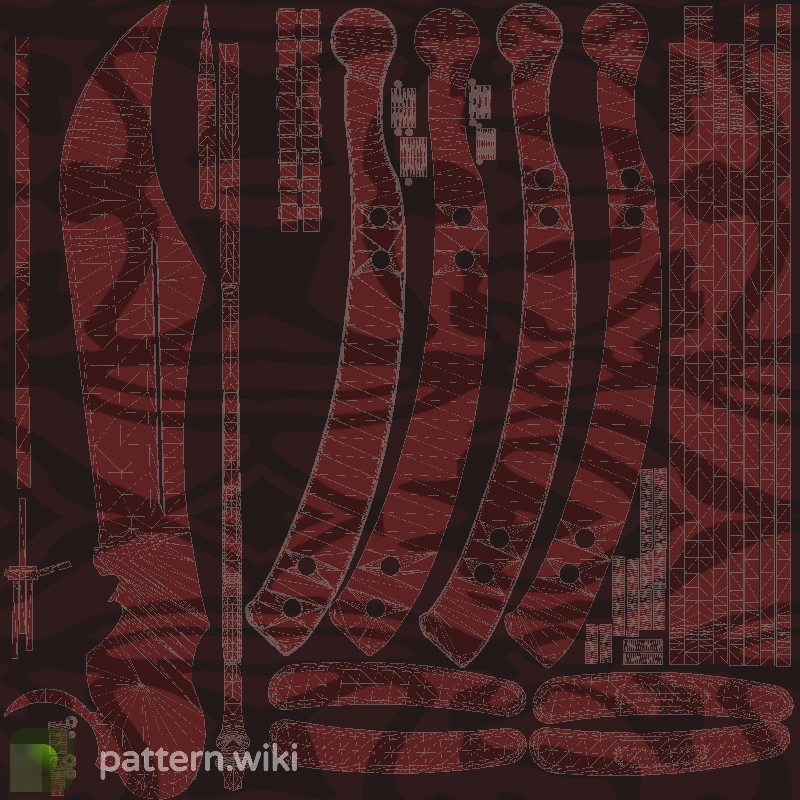 Butterfly Knife Slaughter seed 416 pattern template