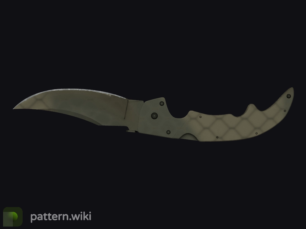 Falchion Knife Safari Mesh seed 32