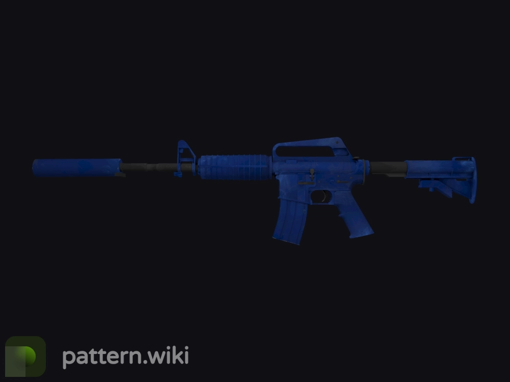 M4A1-S Blue Phosphor seed 245