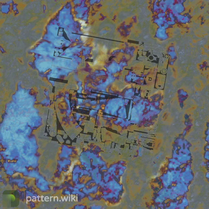 AK-47 Case Hardened seed 975 pattern template