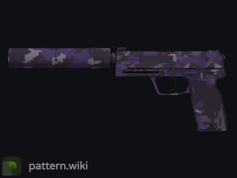 USP-S Purple DDPAT seed 98